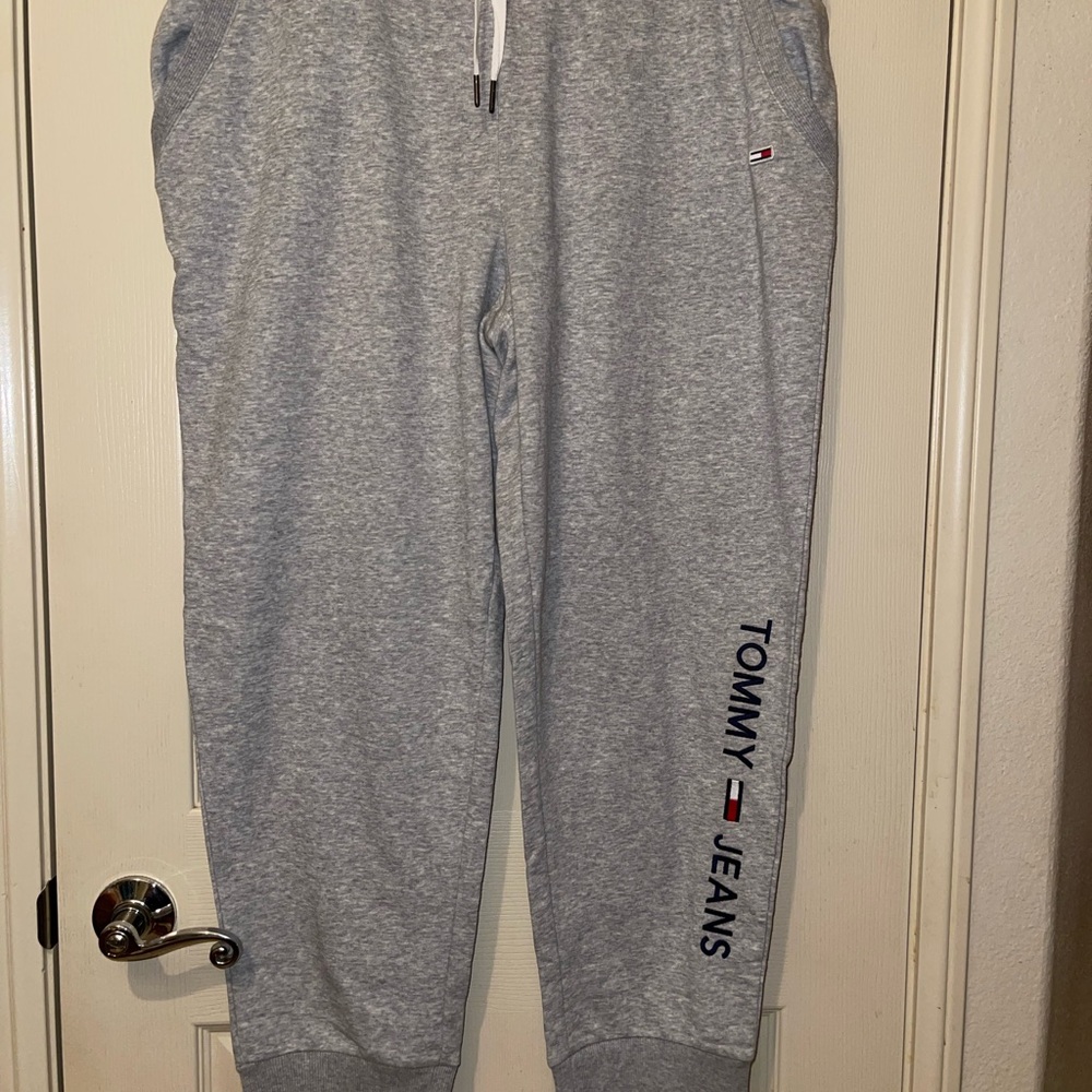 Tommy Hilfiger Kids Light Gray Joggers